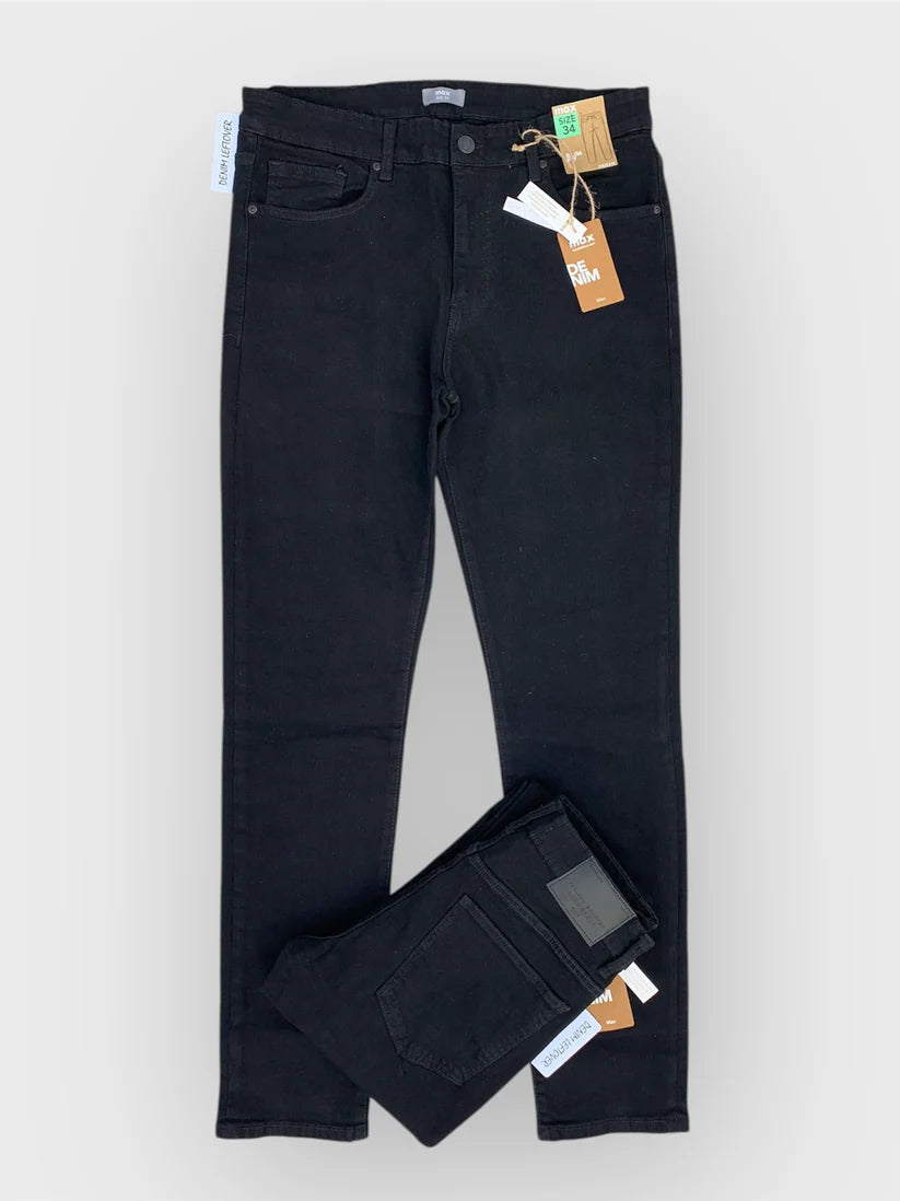 Men's Slim Fit Black Jean