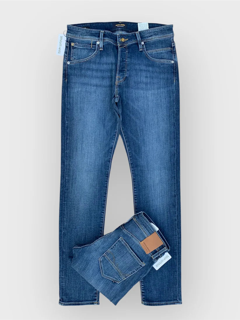 Men's Slim Fit Medium Blue Jean